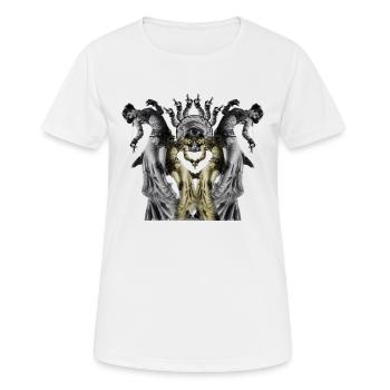 The Occult Dance - T-shirt respirant Femme - blanc - Devant - AI Model Female 172 dark (172cm)