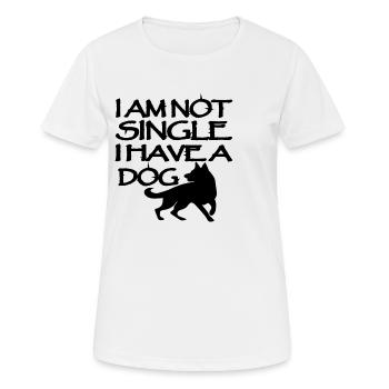 Dog dog - Women's Breathable T-Shirt - white - Front - AI Model Female 172 dark (172cm)