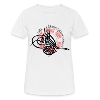 Fatih Sultan Mehmet - Women's Breathable T-Shirt - white - Front - AI Model Female 172 dark (172cm)