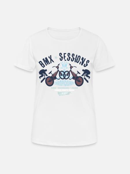 bmx champion NEW - Women's Breathable T-Shirt - white