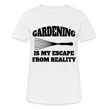 Garten Hobbygärtner Obstgarten Geschenk Gärtner - Frauen T-Shirt atmungsaktiv - Weiß - Vorne - AI Model Female 172 dark (172cm)
