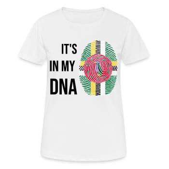 Dominique Idée de vacances sur les îles des Caraïbes - T-shirt respirant Femme - blanc - Devant - AI Model Female 172 dark (172cm)