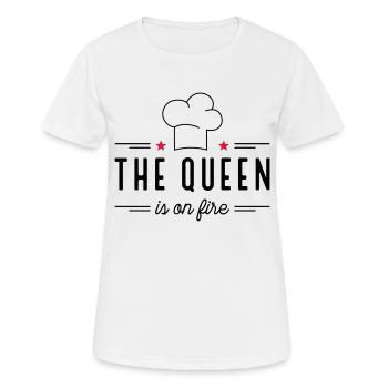 Weihnachtsgeschenke für Frauen - Frauen T-Shirt atmungsaktiv - Weiß - Vorne - AI Model Female 172 dark (172cm)