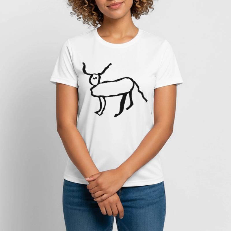 Coucou petite perruche T-shirt respirant Femme