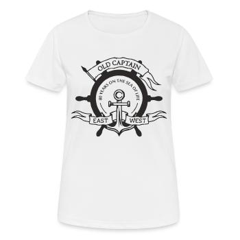 80 Jahre - Frauen T-Shirt atmungsaktiv - Weiß - Vorne - AI Model Female 172 dark (172cm)