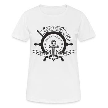 Sixty years - Women's Breathable T-Shirt - white - Front - AI Model Female 172 dark (172cm)