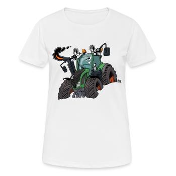 F 718Vario without cart - Women's Breathable T-Shirt - white - Front - AI Model Female 172 dark (172cm)