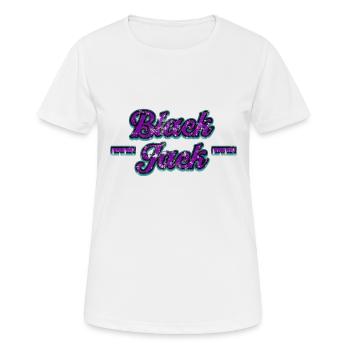 Black Jack - Frauen T-Shirt atmungsaktiv - Weiß - Vorne - AI Model Female 172 dark (172cm)