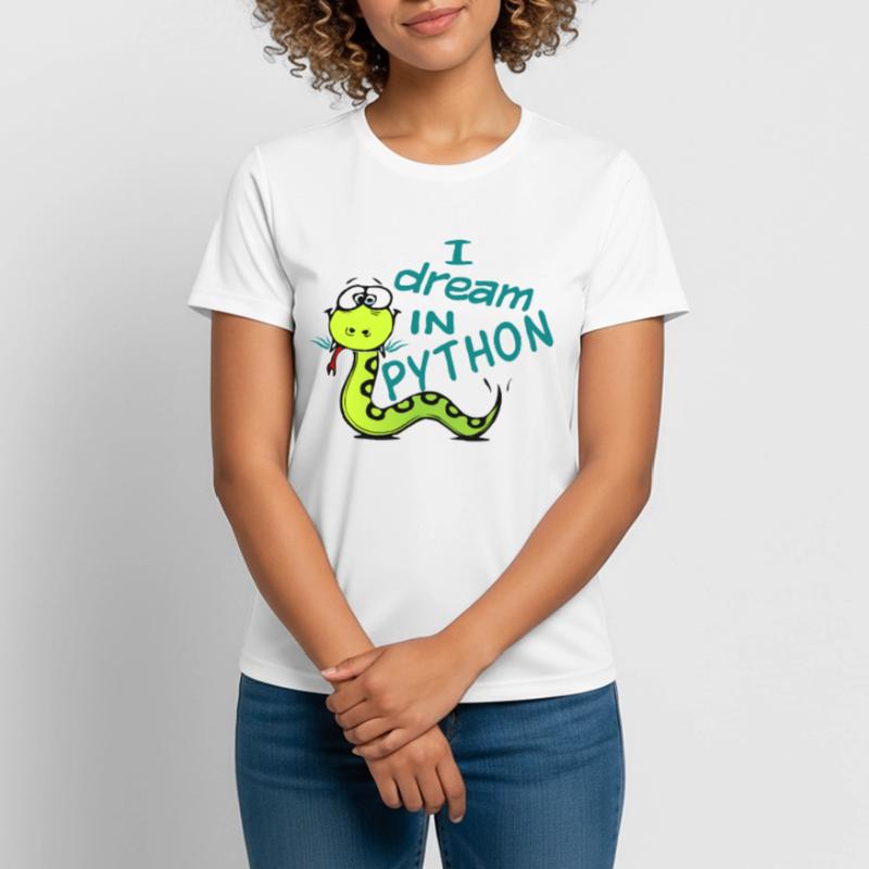Programmeur Python T-shirt respirant Femme