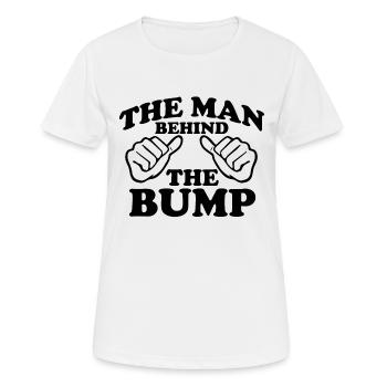 L'homme derrière la bosse - T-shirt respirant Femme - blanc - Devant - AI Model Female 172 dark (172cm)