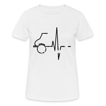 Unimog - Oldtimer - Universal motor device - Women's Breathable T-Shirt - white - Front - AI Model Female 172 dark (172cm)