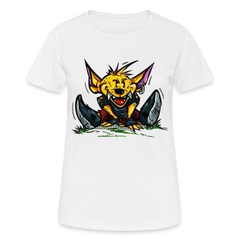 farfadet jaune - T-shirt respirant Femme - blanc - Devant - AI Model Female 172 dark (172cm)