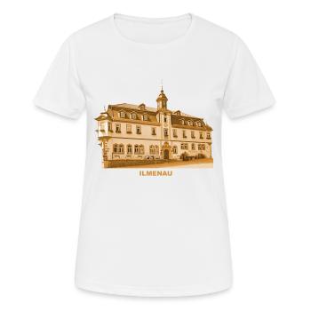 Ilmenau Rathaus Ilm Goethe Thuringen - T-shirt respirant Femme - blanc - Devant - AI Model Female 172 dark (172cm)