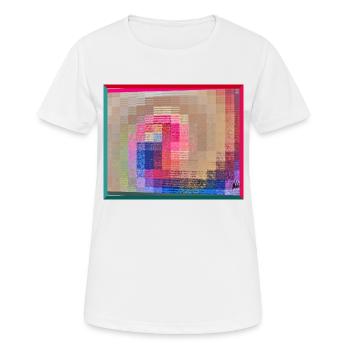 141910 - Women's Breathable T-Shirt - white - Front - AI Model Female 172 dark (172cm)