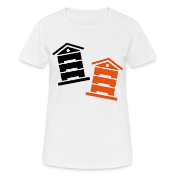 Honig Imker - Frauen T-Shirt atmungsaktiv - Weiß - Vorne - AI Model Female 172 dark (172cm)