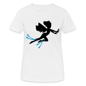 Fee griechischen Mythen - Frauen T-Shirt atmungsaktiv - Weiß - Vorne - AI Model Female 172 dark (172cm)
