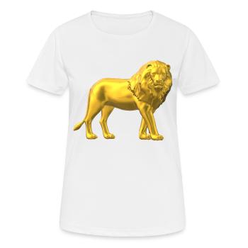 Loewe Gold - T-shirt respirant Femme - blanc - Devant - AI Model Female 172 dark (172cm)