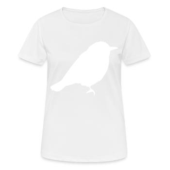 sparrow - Women's Breathable T-Shirt - white - Front - AI Model Female 172 dark (172cm)