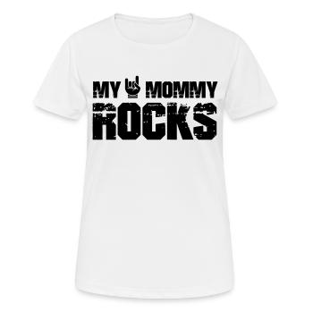 Muttertag, Geschenk, Muttertagsgeschenk - Frauen T-Shirt atmungsaktiv - Weiß - Vorne - AI Model Female 172 dark (172cm)