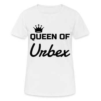Urbex / Urban Exploration / Explorer / Cataphile - Women's Breathable T-Shirt - white - Front - AI Model Female 172 dark (172cm)
