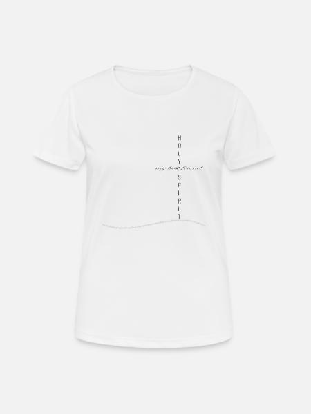 HOLY SPIRIT - Women's Breathable T-Shirt - white