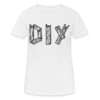 diy - do it yourself - Women's Breathable T-Shirt - white - Front - AI Model Female 172 dark (172cm)