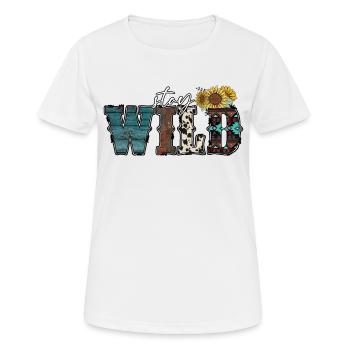 Musique country Rural Landei Country Musicien Maman - T-shirt respirant Femme - blanc - Devant - AI Model Female 172 dark (172cm)