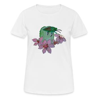 Jewel bug - Women's Breathable T-Shirt - white - Front - AI Model Female 172 dark (172cm)
