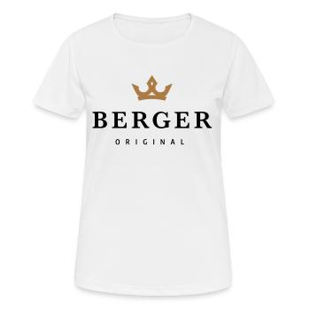 Berger - T-shirt respirant Femme - blanc - Devant - AI Model Female 172 dark (172cm)