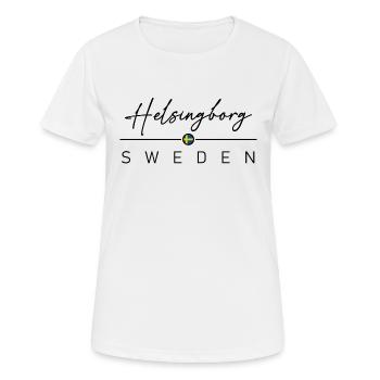 Schweden - Helsingborg - Suède - Sverige - T-shirt respirant Femme - blanc - Devant - AI Model Female 172 dark (172cm)
