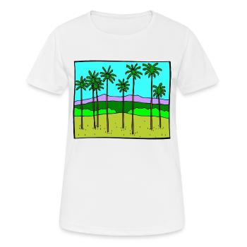 strauecher buesche shrubbery garten garden plants1 - Frauen T-Shirt atmungsaktiv - Weiß - Vorne - AI Model Female 172 dark (172cm)