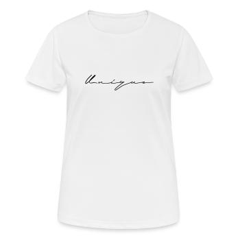 Unique - Women's Breathable T-Shirt - white - Front - AI Model Female 172 dark (172cm)