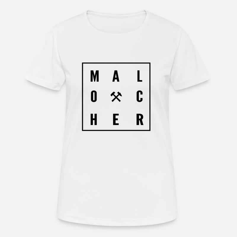 grafter - Women's Breathable T-Shirt - white
