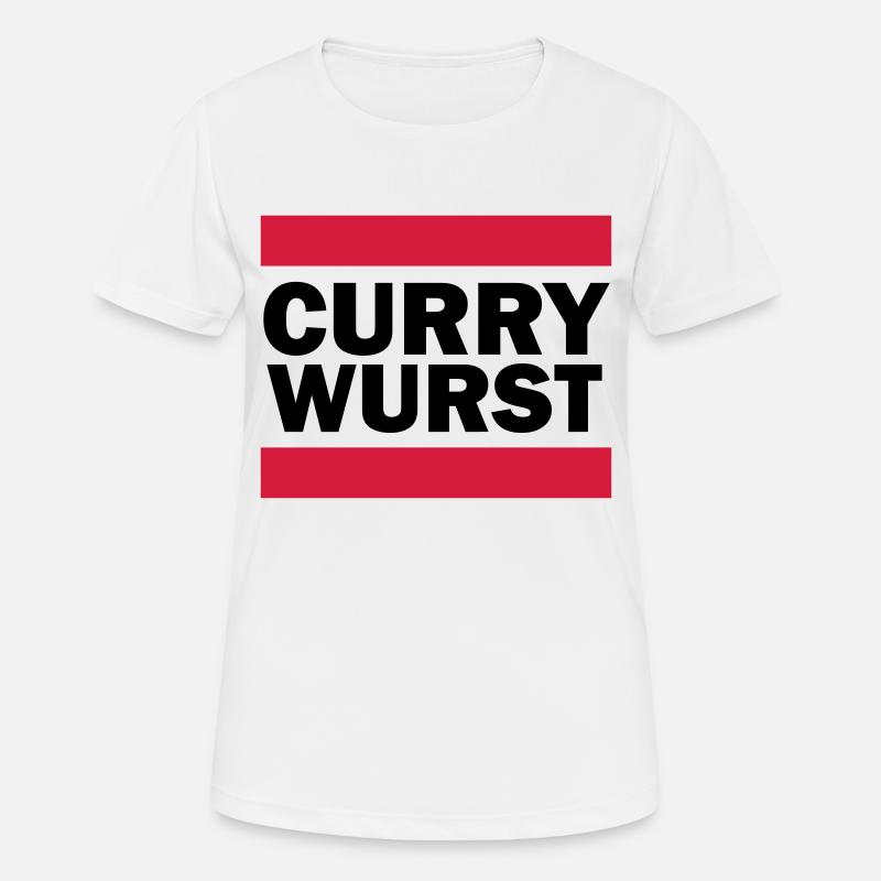 Currywurst - Women's Breathable T-Shirt - white