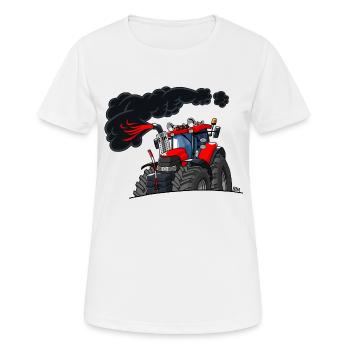 Fumée 0844 CIH - T-shirt respirant Femme - blanc - Devant - AI Model Female 172 dark (172cm)
