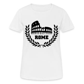 rome - Women's Breathable T-Shirt - white - Front - AI Model Female 172 dark (172cm)