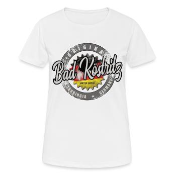 Original Germany Thüringen Bad Köstritz - Frauen T-Shirt atmungsaktiv - Weiß - Vorne - AI Model Female 172 dark (172cm)