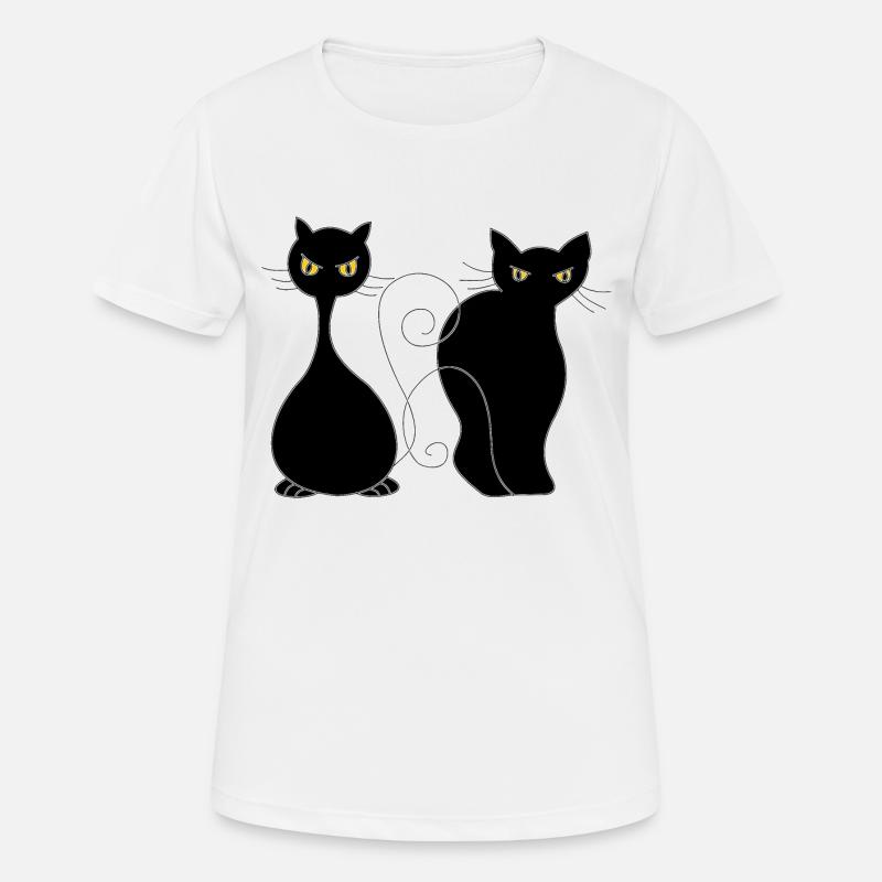 Cats - Women's Breathable T-Shirt - white