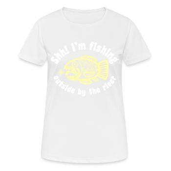 truite inca - T-shirt respirant Femme - blanc - Devant - AI Model Female 172 dark (172cm)