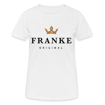 Frank - Women's Breathable T-Shirt - white - Front - AI Model Female 172 dark (172cm)