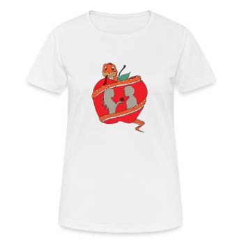 Adam and Eve - Women's Breathable T-Shirt - white - Front - AI Model Female 172 dark (172cm)