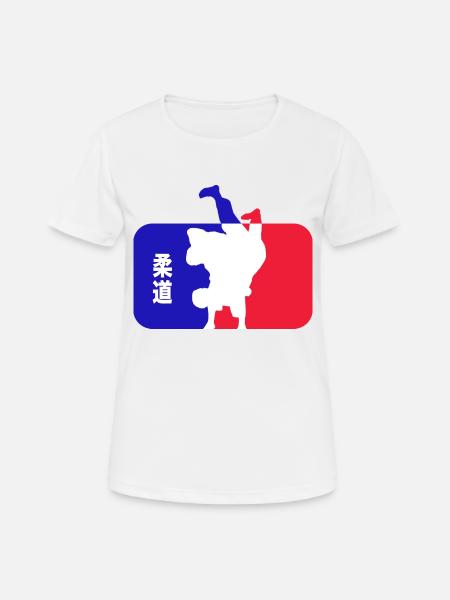 judo - Women's Breathable T-Shirt - white