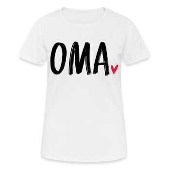 granny - Women's Breathable T-Shirt - white - Front - AI Model Female 172 dark (172cm)