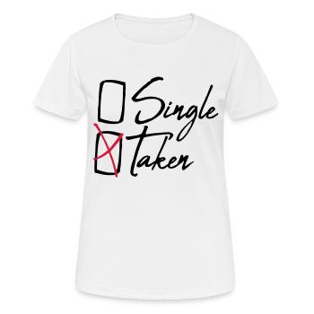 Awarded single taken - Women's Breathable T-Shirt - white - Front - AI Model Female 172 dark (172cm)