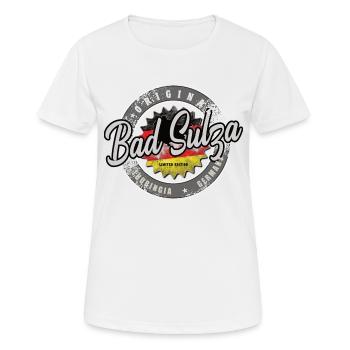 Original Germany Thüringen Bad Sulza - Frauen T-Shirt atmungsaktiv - Weiß - Vorne - AI Model Female 172 dark (172cm)