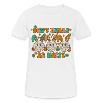 Happy Easter Easter Easter Egg Easter Celebration Easter - Women's Breathable T-Shirt - white - Front - AI Model Female 172 dark (172cm)