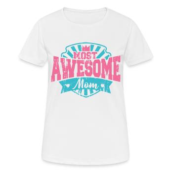Tollste Mama - Schwangerschaft Muttertag Frauen - Frauen T-Shirt atmungsaktiv - Weiß - Vorne - AI Model Female 172 dark (172cm)