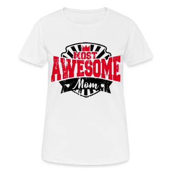 Tollste Mama - Schwangerschaft Muttertag Frauen - Frauen T-Shirt atmungsaktiv - Weiß - Vorne - AI Model Female 172 dark (172cm)