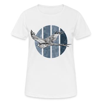 Bird - Women's Breathable T-Shirt - white - Front - AI Model Female 172 dark (172cm)