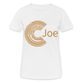 For Joe - Women's Breathable T-Shirt - white - Front - AI Model Female 172 dark (172cm)